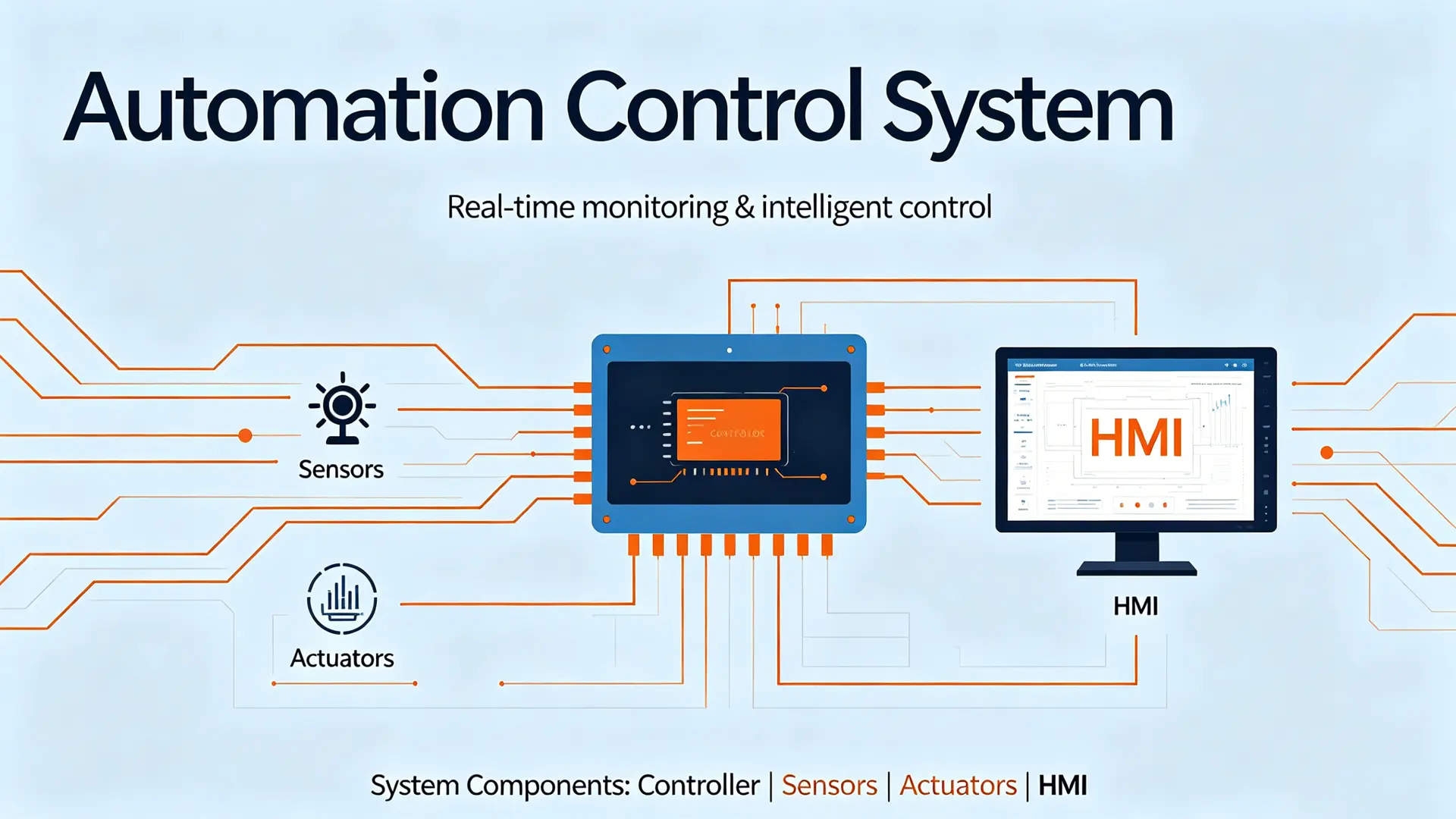 Automation control system. Provides a stable and reliable computing and control platform for industrial automation equipment.
